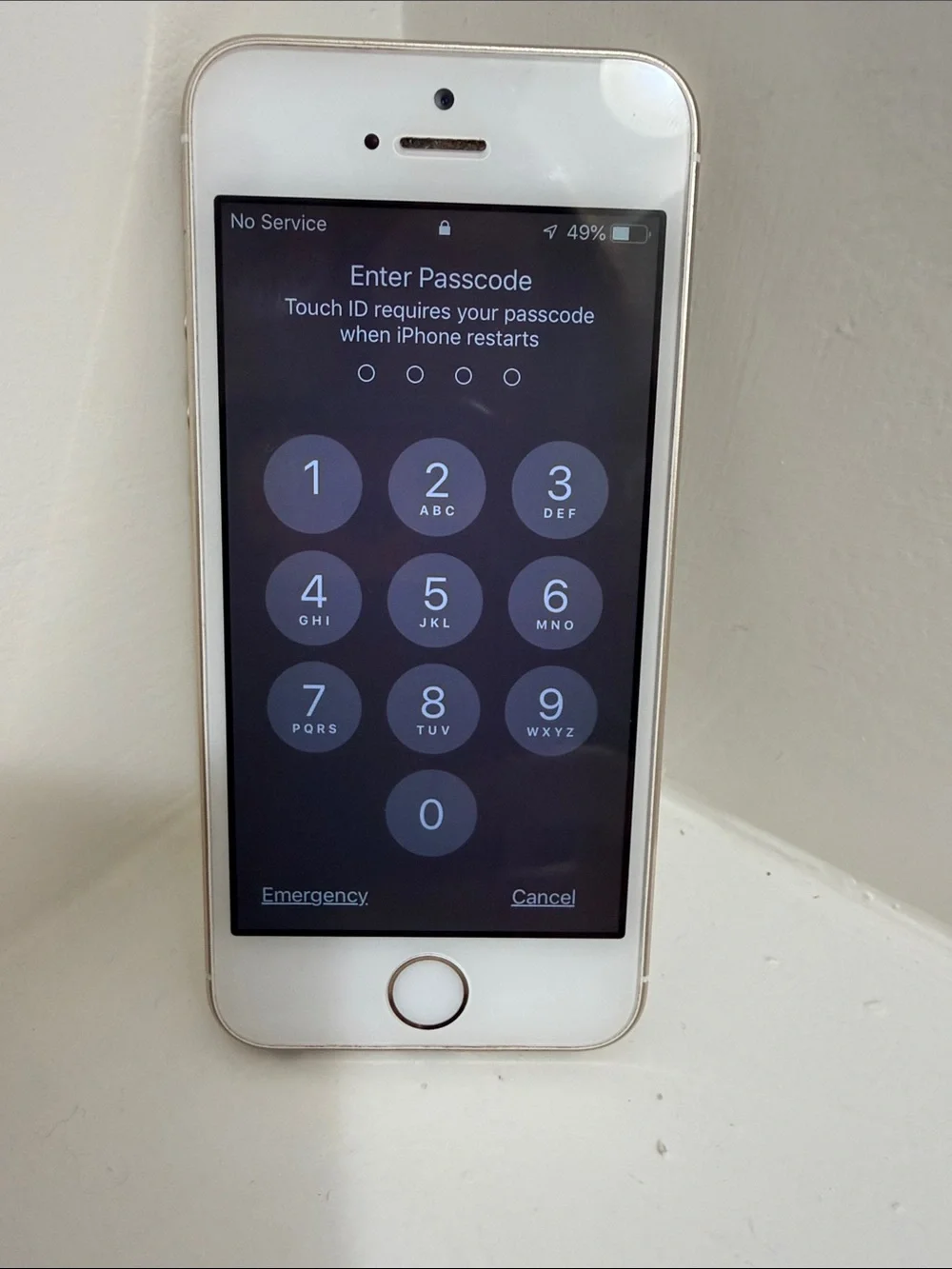 Apple iPhone Model A1533 Gold Activation Locked -- Collector's Item.
